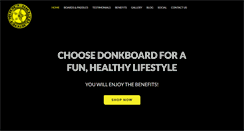Desktop Screenshot of donkboard.com